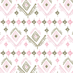 Ikat Stripe in Daydreamer