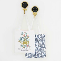 Seeds of Love Tote Panel in Spring