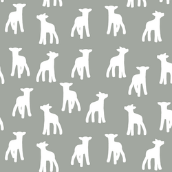 Lamb Silhouette in Sage