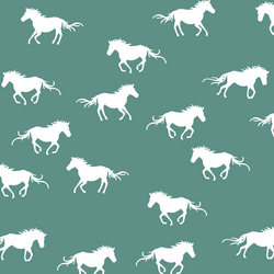Horse Silhouette in Agate