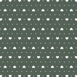 Heart Dots in Leaf
