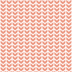 Broken Chevron in Grapefruit