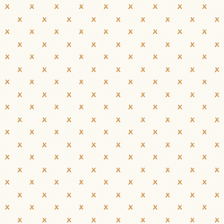 Kisses in Ochre on Cream