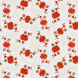 Scattered Queens in Ivory