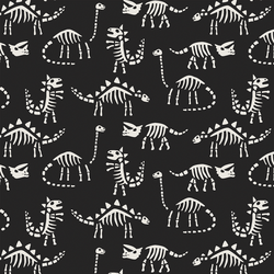 Dino Skeletons in Shadow