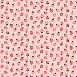 Little Strawberries in Pink Sugar
