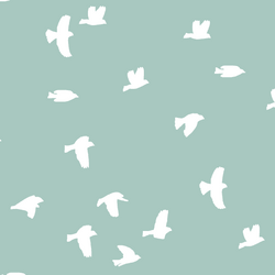 Flock Silhouette in Aspen
