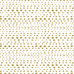 Little Skipping Stones in Gold on White