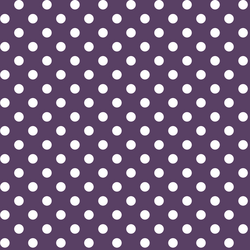 Candy Dot in Aubergine