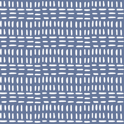 Stitched in Azurite