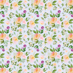 Little Garden Blooms in Cool Violet