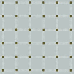 Plaid Basketweave in Ice