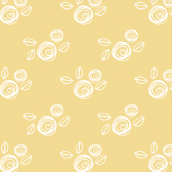 Small Regal Roses in Sunny Yellow