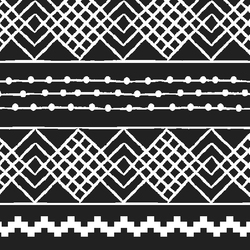 Etched Stripe in Onyx