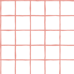 Windowpane in Tulip on White
