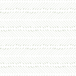 Chevron Arrows in Light Sage on White