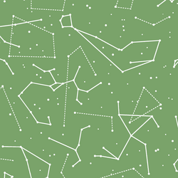 Star Charts in Pistachio