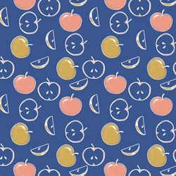 Apple a Day in Blue Jay