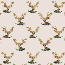 Small Meadow Deer in Light Tan