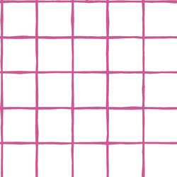 Windowpane in Petunia on White