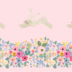 Frolic Double Border in Pink Whisper