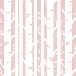 Birches in Blush