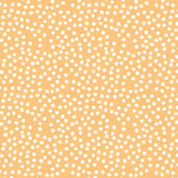 Little Tossed Dot in Creamsicle