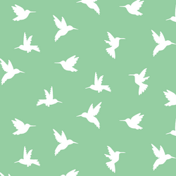 Hummingbird Silhouette in Sprout