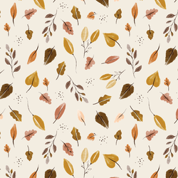 Leaves in Cream