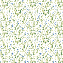 Ocean Flora in White