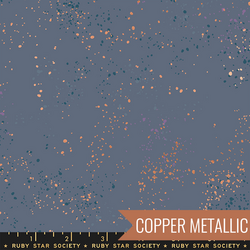 Speckled in Metallic Blue Slate