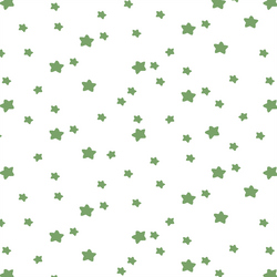 Star Light in Pistachio on White