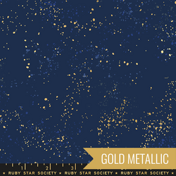 Speckled in Metallic Navy