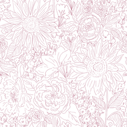 Paperie in Cranberry on White