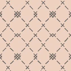 Cross Stitch in Shell