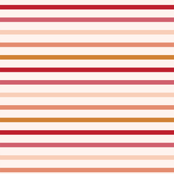 Large Valentine Stripes in Cream