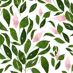 Blooming Sweetly in Leaf Green