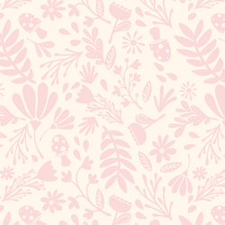 Spring Garden in Pink Lace