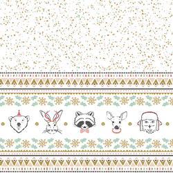 Oh What Fun Border in Sweet