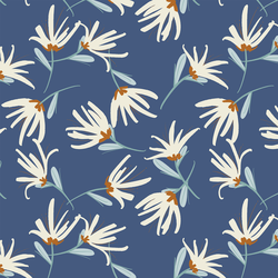 Harvest in Porcelain Blue
