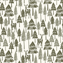 Doe A Deer in Forest