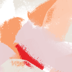 Large Brush Strokes of Love in Adoring