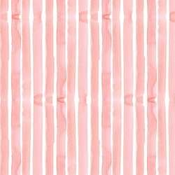 Party Stripe in Peach