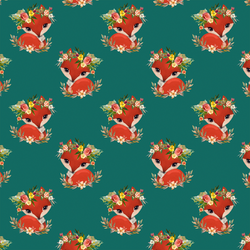Little Foxy in Emerald