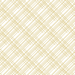 Thatched in Honey on White