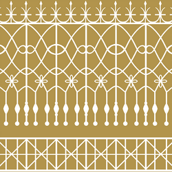 Garden Gate in Marigold
