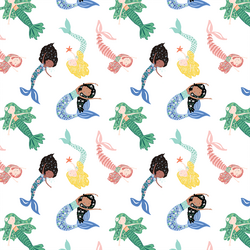 Small Mermaids in White