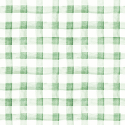 Large Garden Gingham in Fresh Green