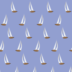 Sailing in Vista Blue
