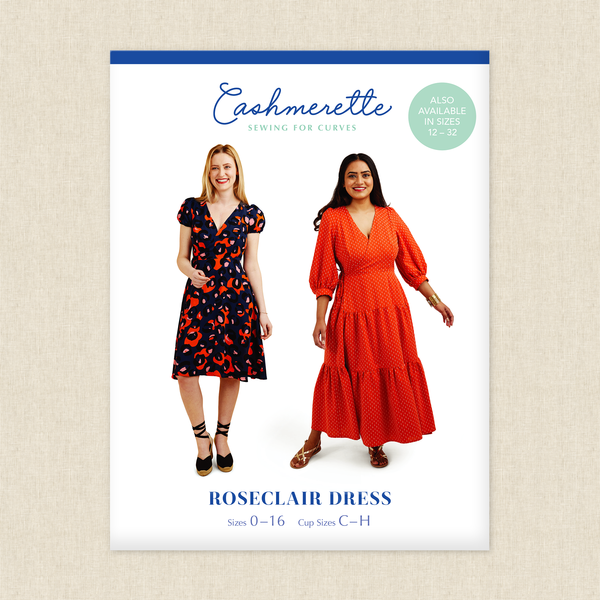 Roseclair Dress 0-16 Sewing Pattern by Cashmerette